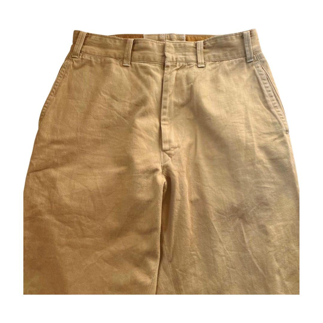 【美品】45R　チノパン　おこめチノの908パンツ　サイズ28　ベージュ