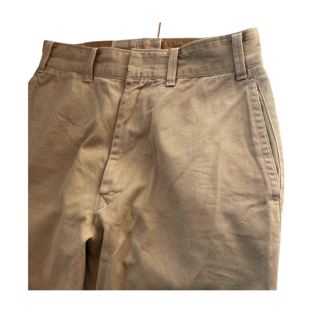 【美品】45R　チノパン　おこめチノの908パンツ　サイズ28　ベージュ