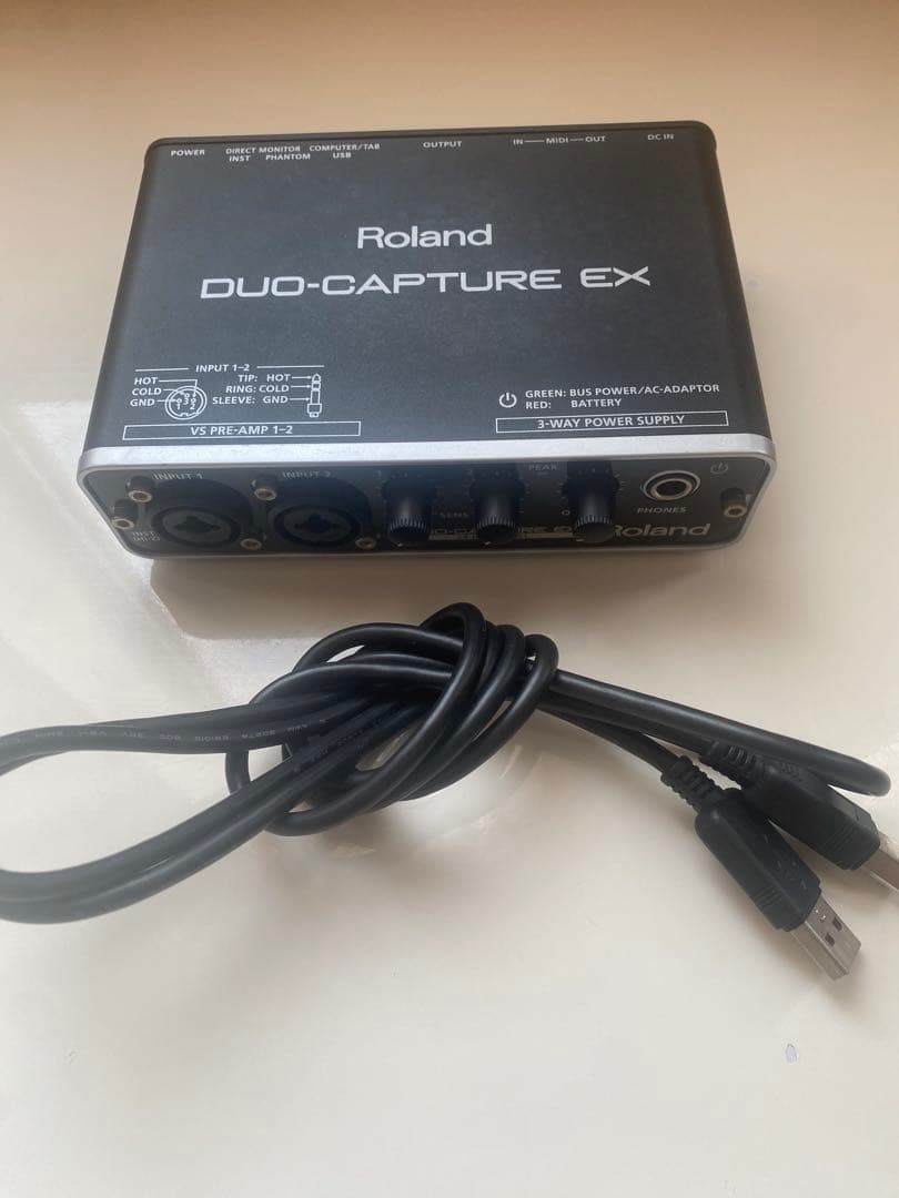 【状態良好】audiotechnicaAT2020 + Roland UA-22