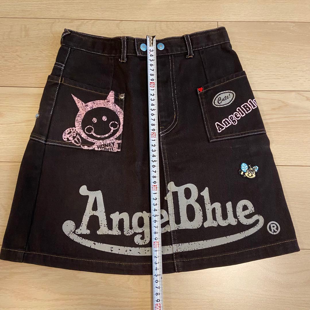 平成レトロ エンジェルブルー ANGELBLUE ハニーデビル デニムスカート