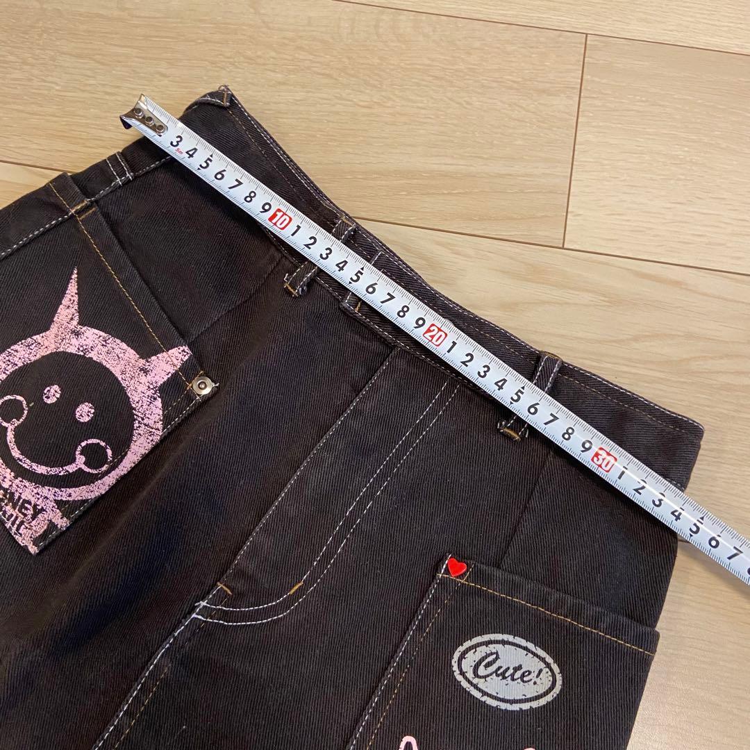 平成レトロ エンジェルブルー ANGELBLUE ハニーデビル デニムスカート