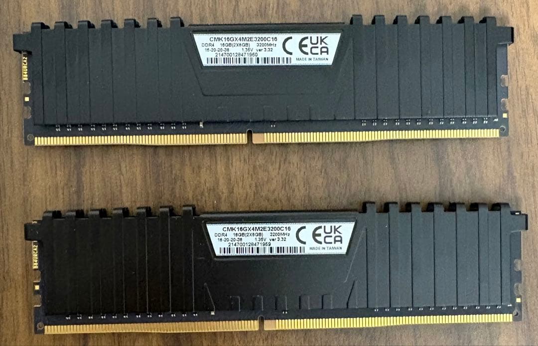 メモリー Corsair Vengeance DDR4 16GB 2x8GB 3200Mh