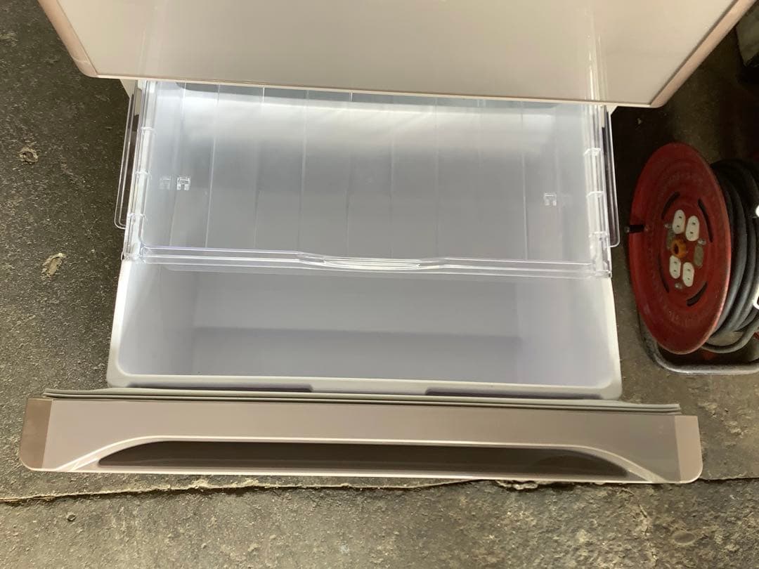 5ドア冷蔵庫 日立 R-S4000GL(XN) 401L 16年製 真空チルド