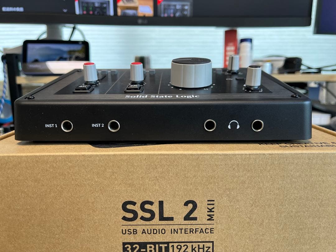 SSL 2 MKII USBオーディオインターフェースおまけ付き