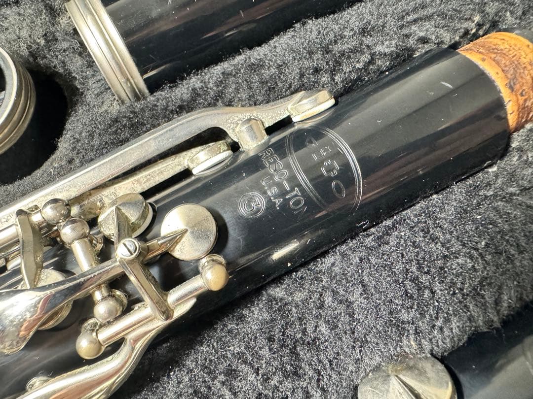 送料込み VITO RESO-TONE3 クラリネット本体 ケース付き