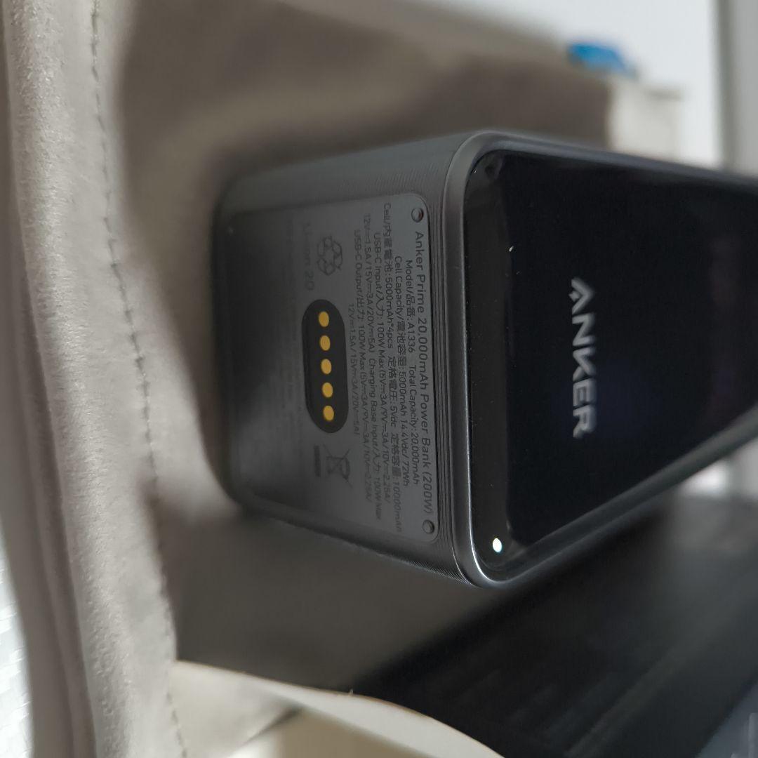 スマホアクセサリー Anker Prime A1336 PoweBank 20000mAh,200W