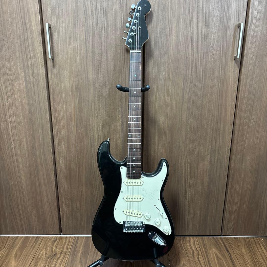 コンポーネントギター　ストラトキャスタータイプ エレキギター ブラック その他