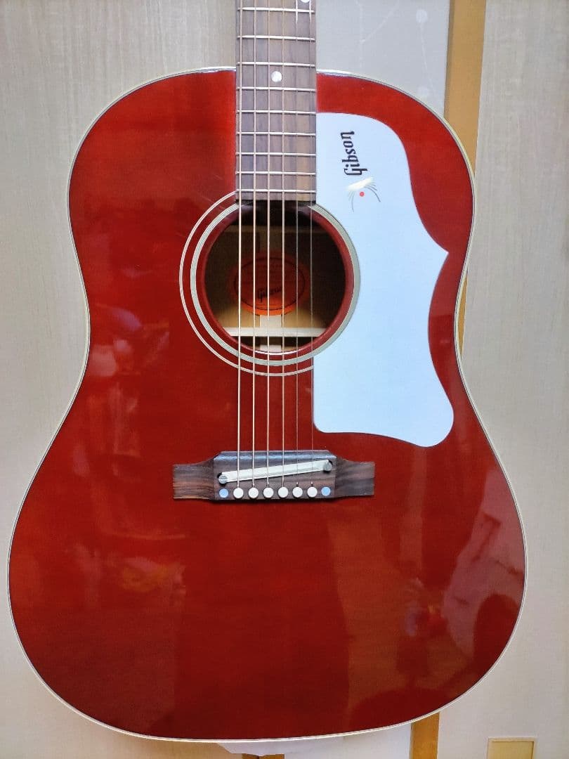 【美品】ギブソンJ-45 1960s ワインレッドカラー