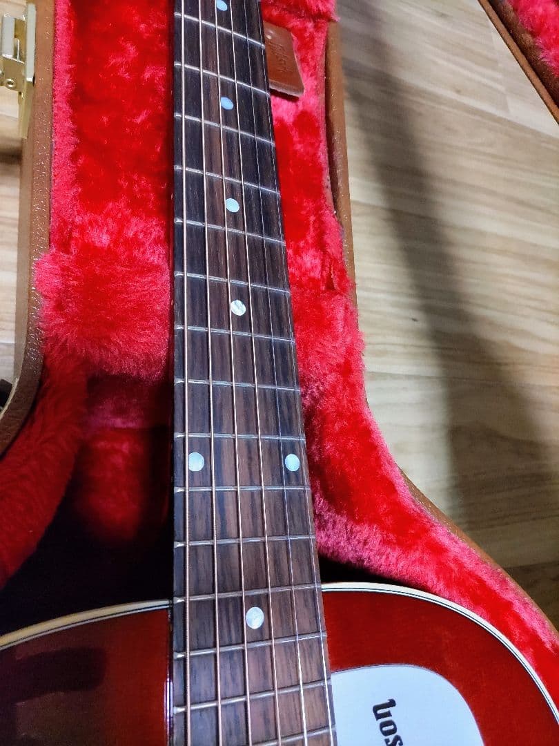 【美品】ギブソンJ-45 1960s ワインレッドカラー
