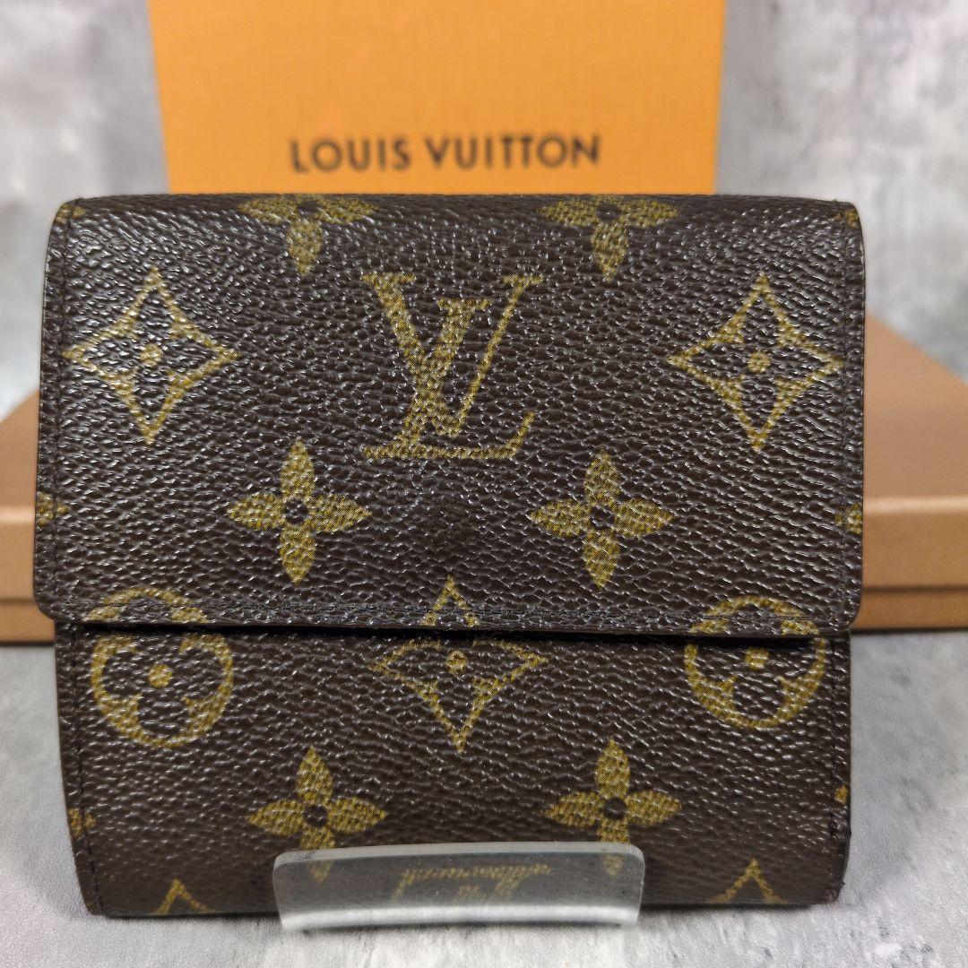 LOUIS VUITTON モノグラム ポルトモネビエカル クレディWホック財布