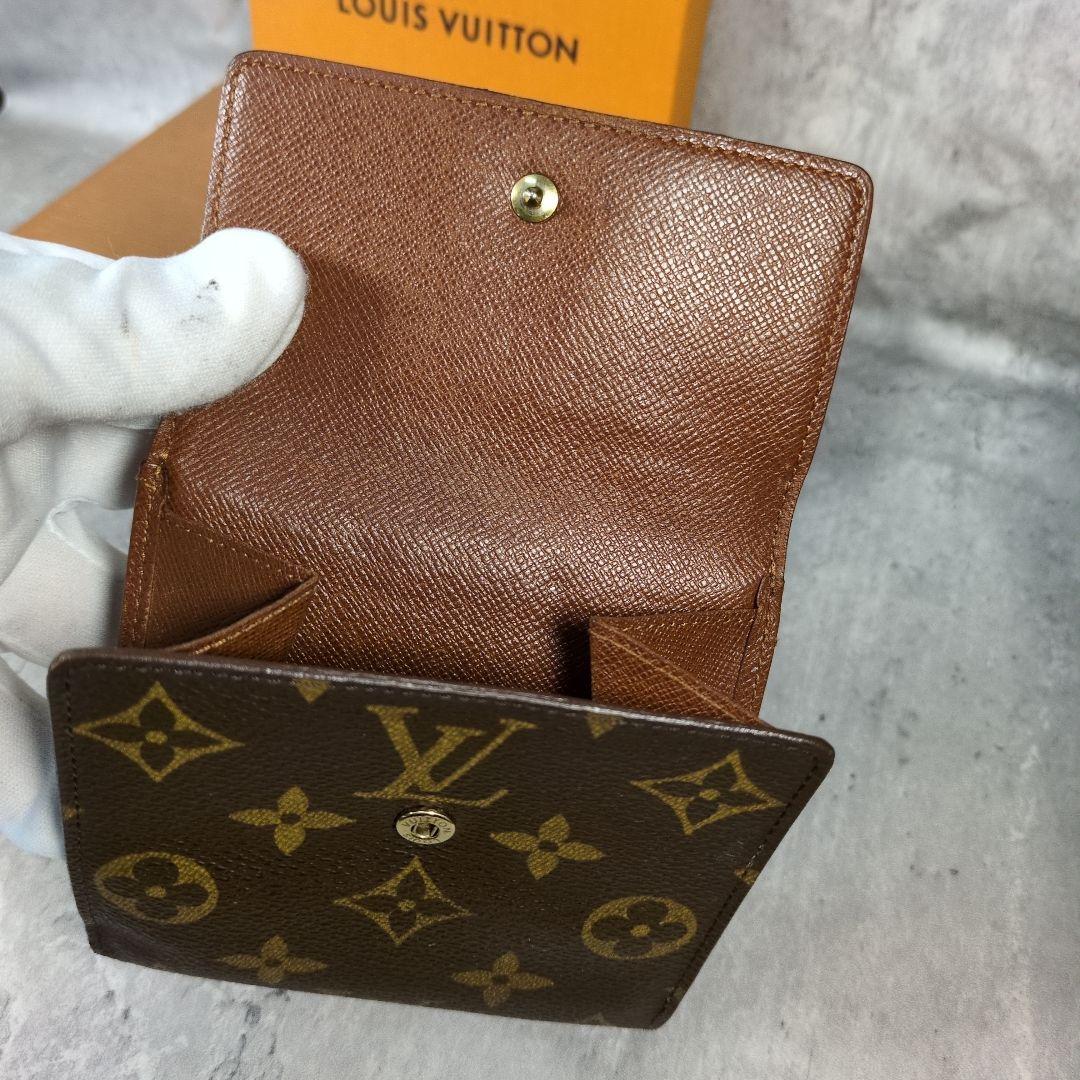 LOUIS VUITTON モノグラム ポルトモネビエカル クレディWホック財布