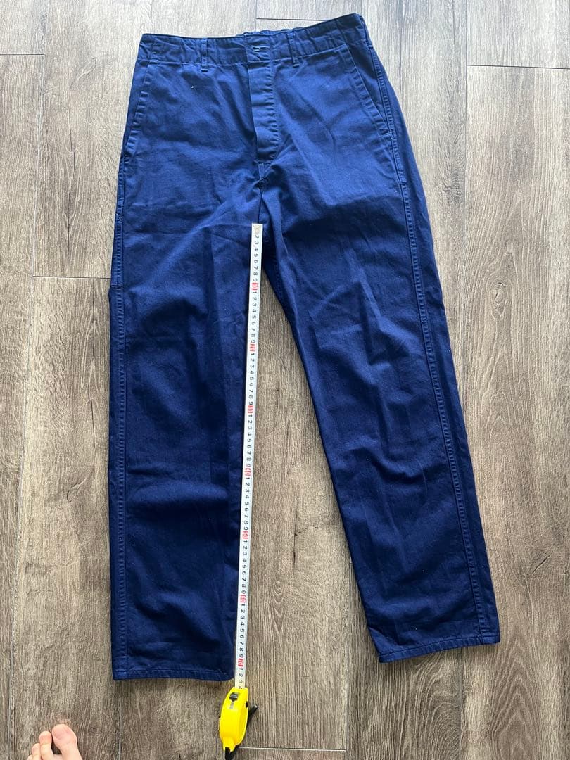 orSlow ネイビー ワークパンツMサイズ