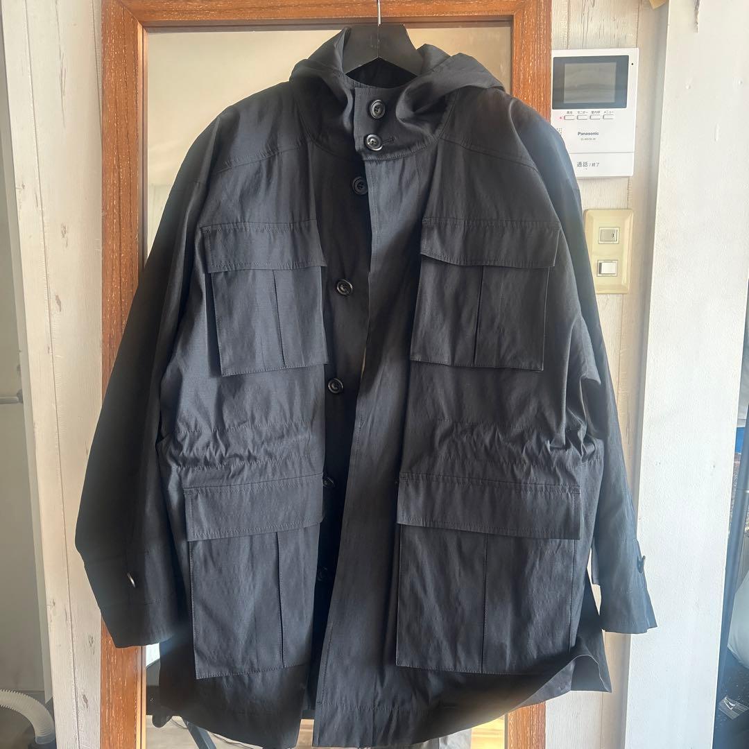 ジャケット・アウター POSTELEGANT Wool Silk Utility Coat