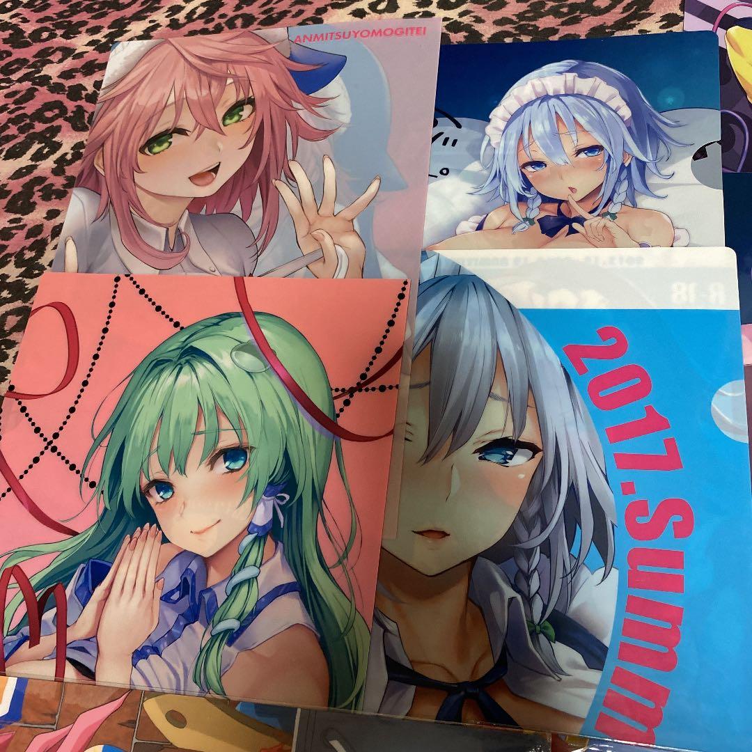 東方project 美少女　希少品　クリアファイル　セット　K99