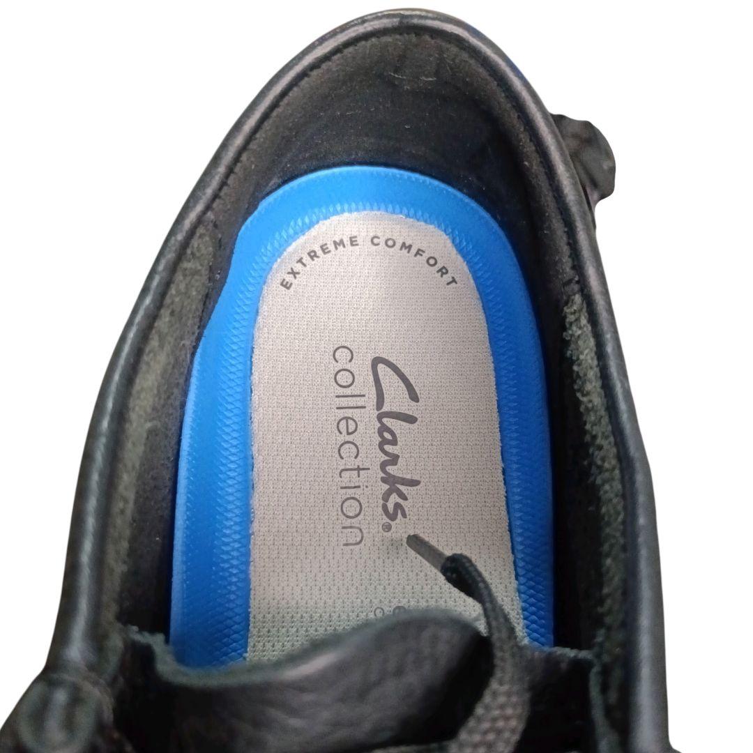 ✨Clarks Shacre2 Run 本革 ワラビー ブーツ 黒 UK6