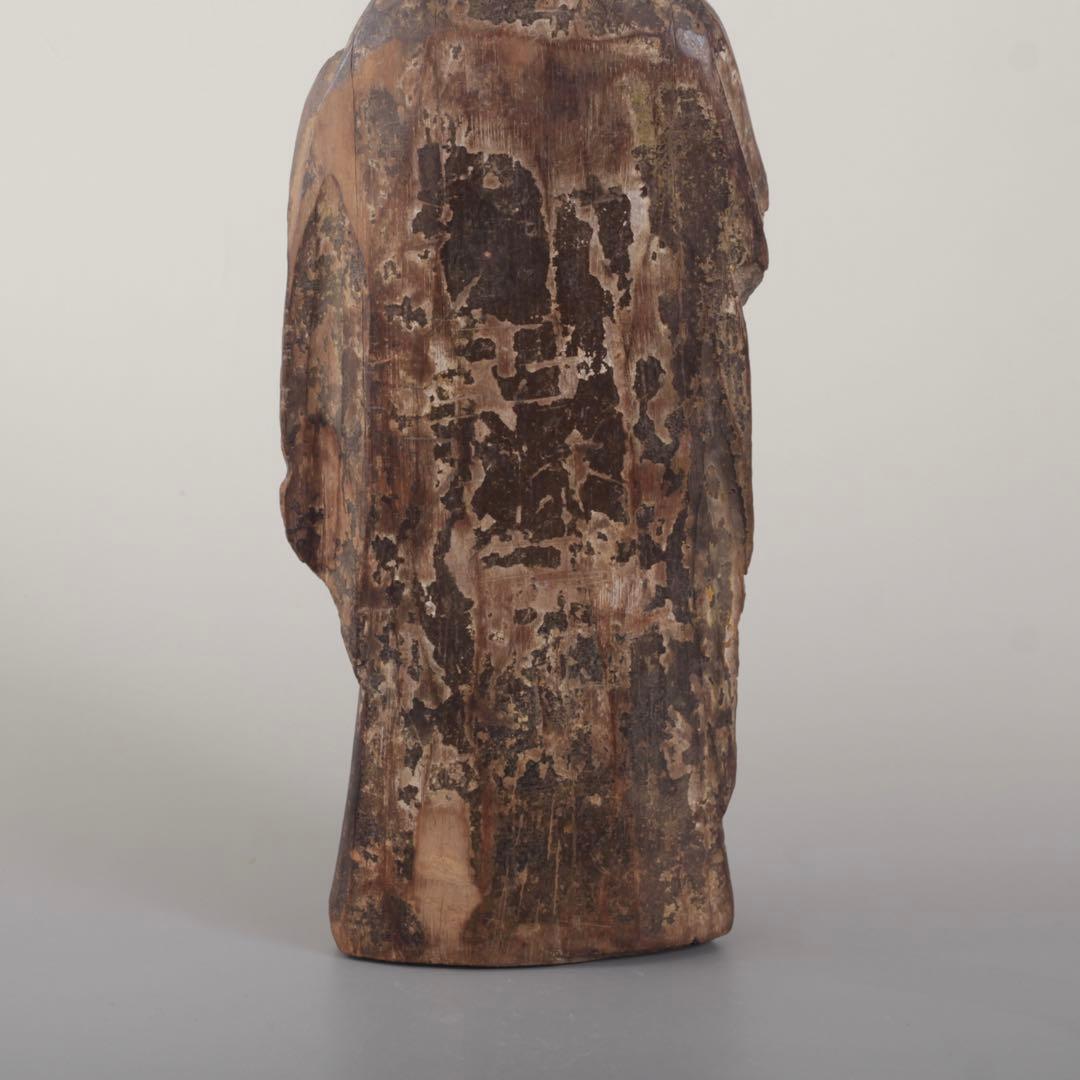 木彫 キリスト像 古道具 アンティーク オブジェ 聖人像