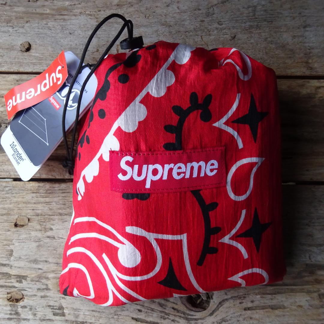 新品SUPREMEシュプリーム ENO erペイズリー ブランケット