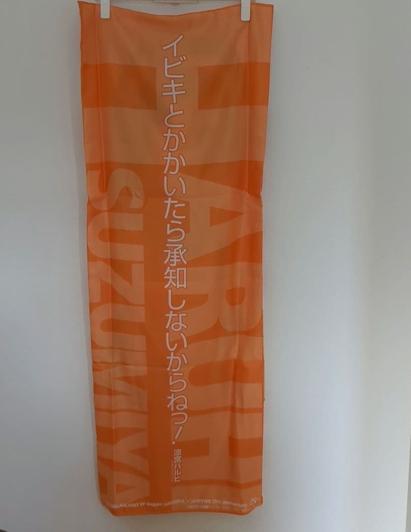 涼宮ハルヒの憂鬱　抱き枕カバー　ニュータイプ　25周年記念　イベント