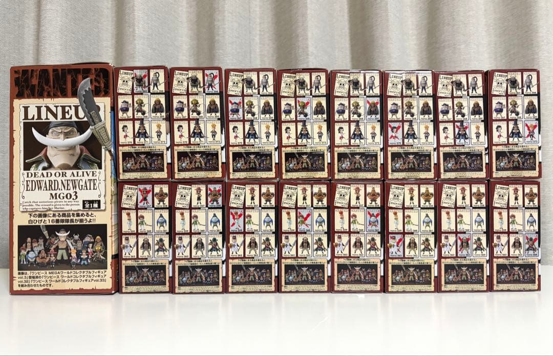 MEGAワーコレvol.3 白ひげ海賊団 コンプリート フルセット 未開封
