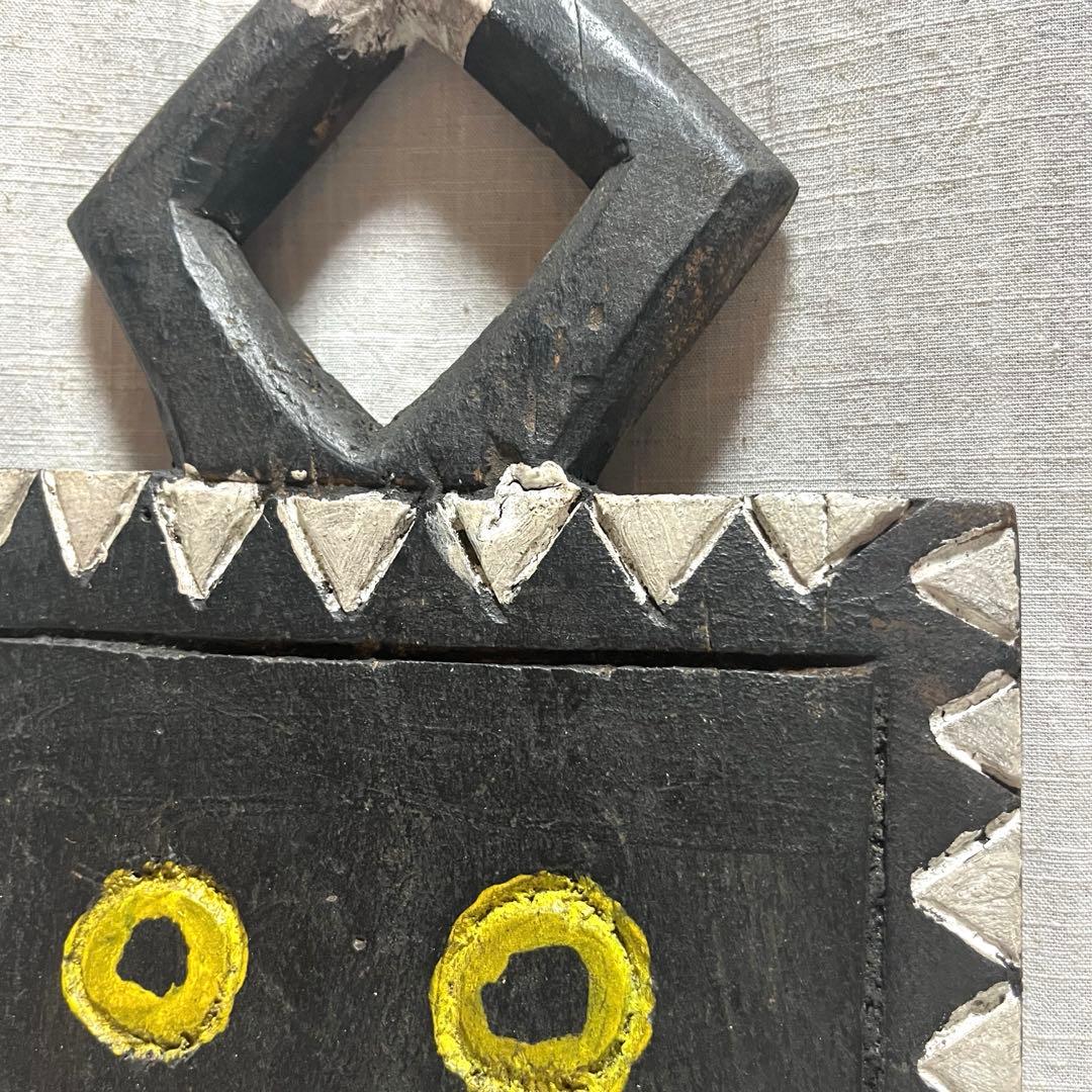 ガーナ購入 バウレ族 コートジボワール プレプレマスク 仮面 アフリカ ②