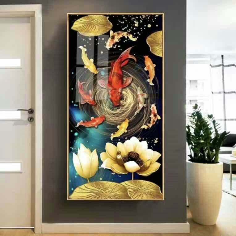 リビングルーム装飾画 玄関装飾画  ソファの装飾画*