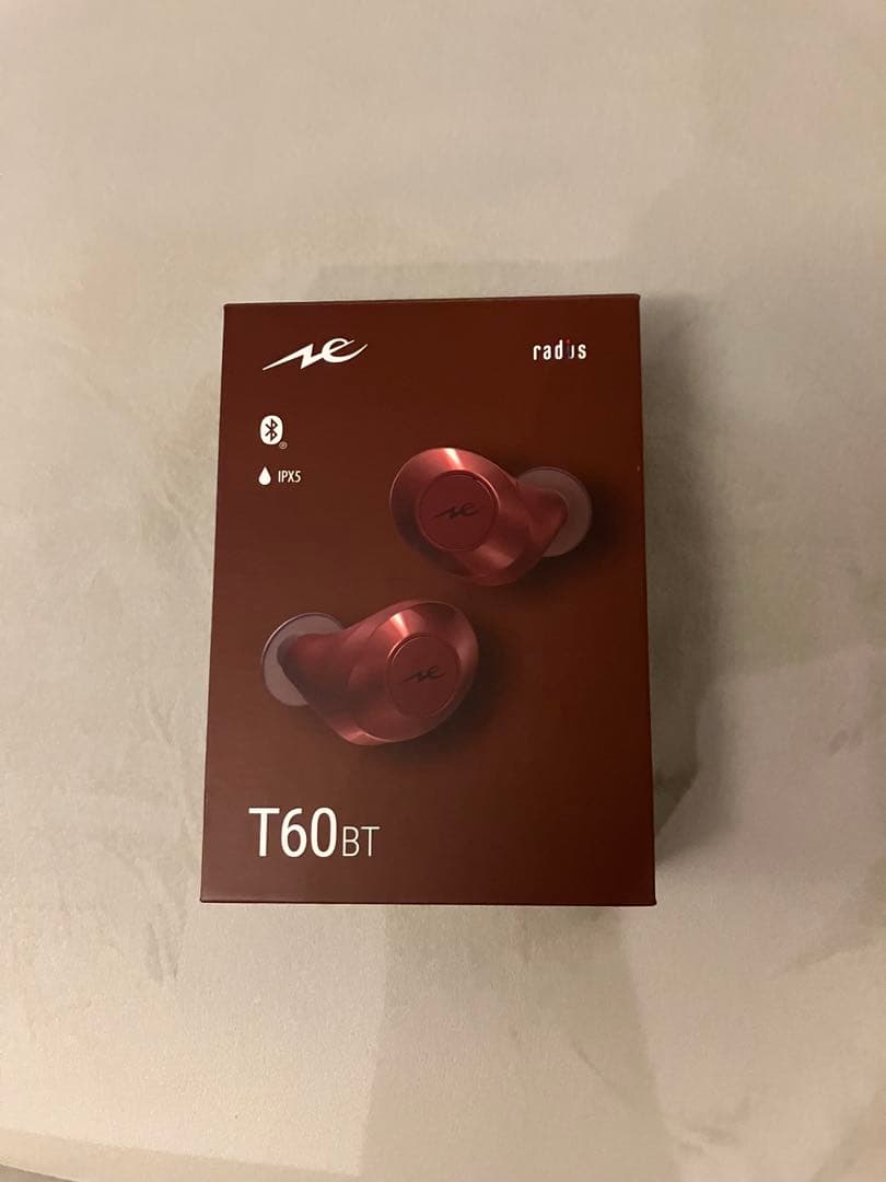 T60BT ワイヤレスイヤホン レッド