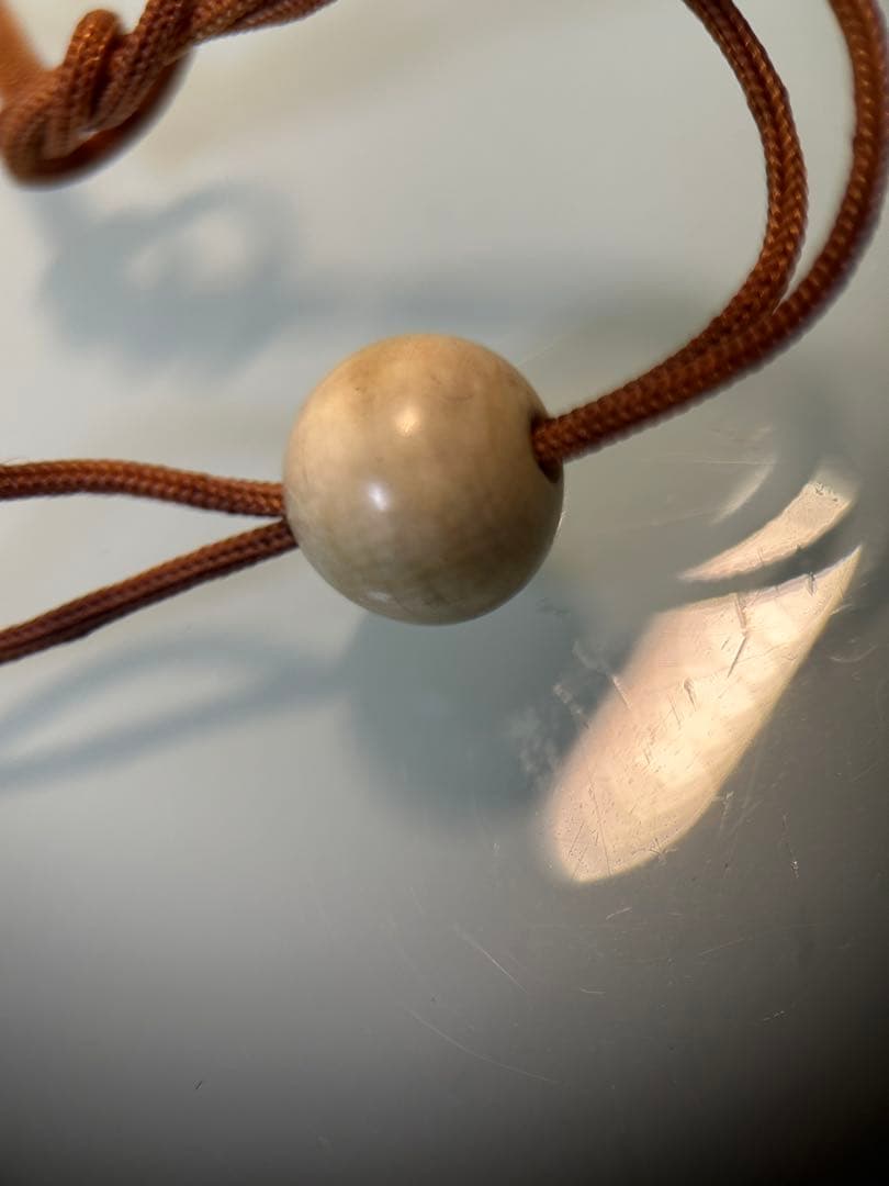 印籠　時代物 マンモス牙製　根付　4段 銘彫刻 提物　骨細工