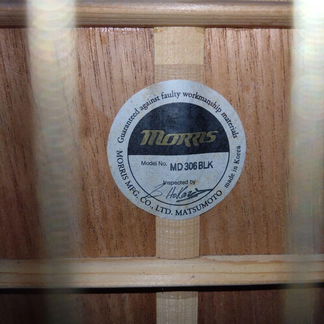 モーリス　アコースティックギター　MD306BLK