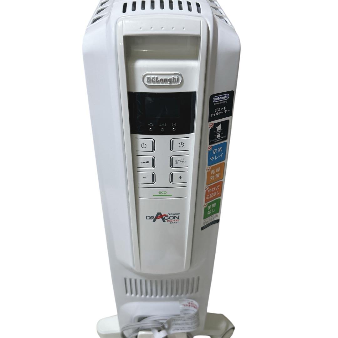 デロンギ　QSD0915-WH 動作確認済み　オイルヒーター　暖房家電