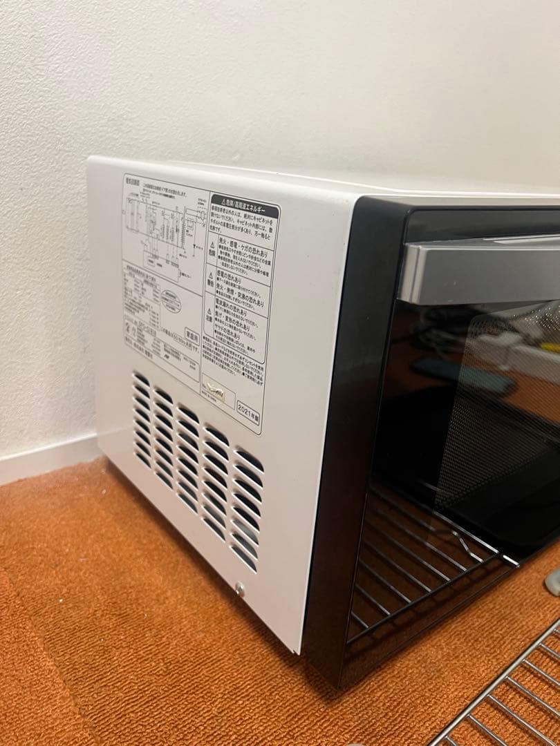 ZEPEAL オーブンレンジ 2021年製 電子レンジヘルツフリー