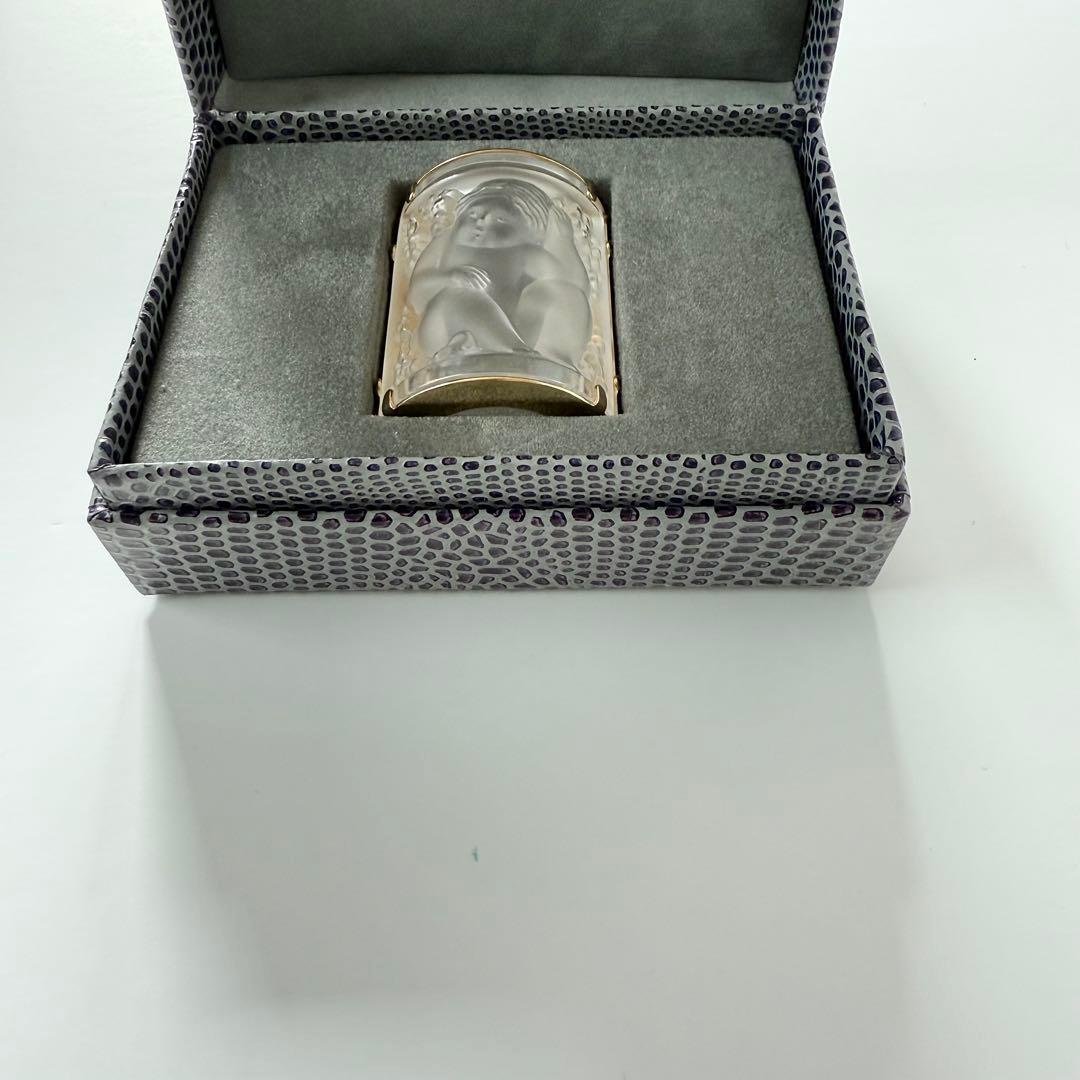 【LALIQUE 】ラリック アンファン ブローチ