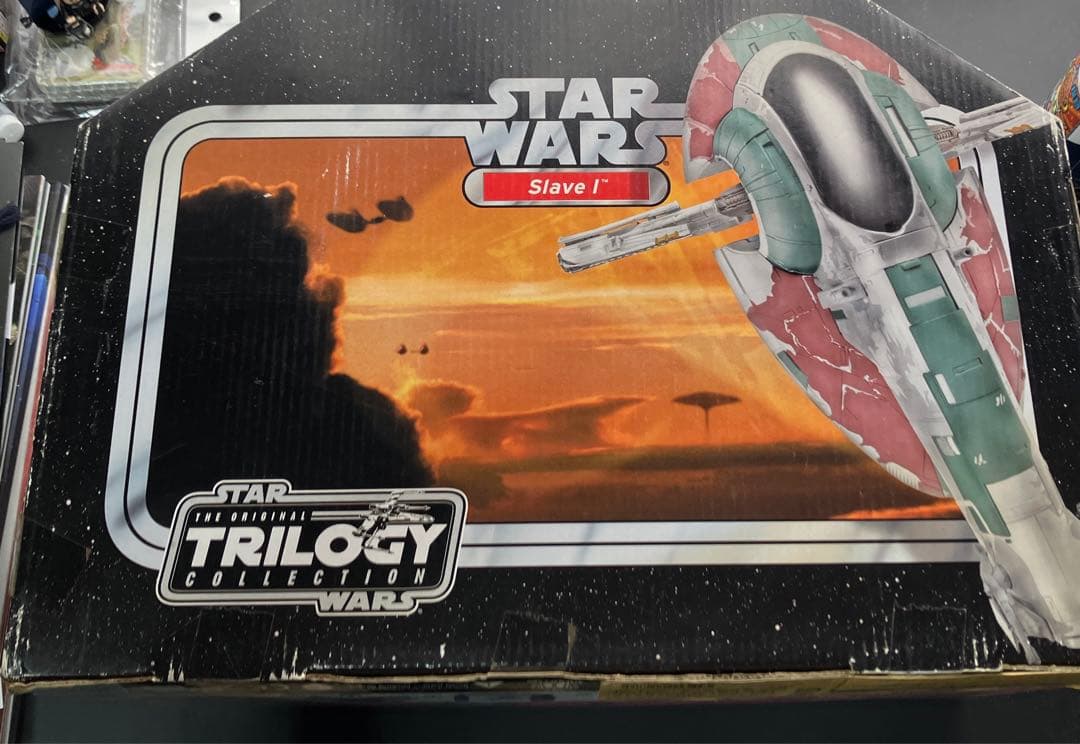 【新品未開封】スターウォーズ　トリロジーコレクション　スレーブⅠ ボバフェット