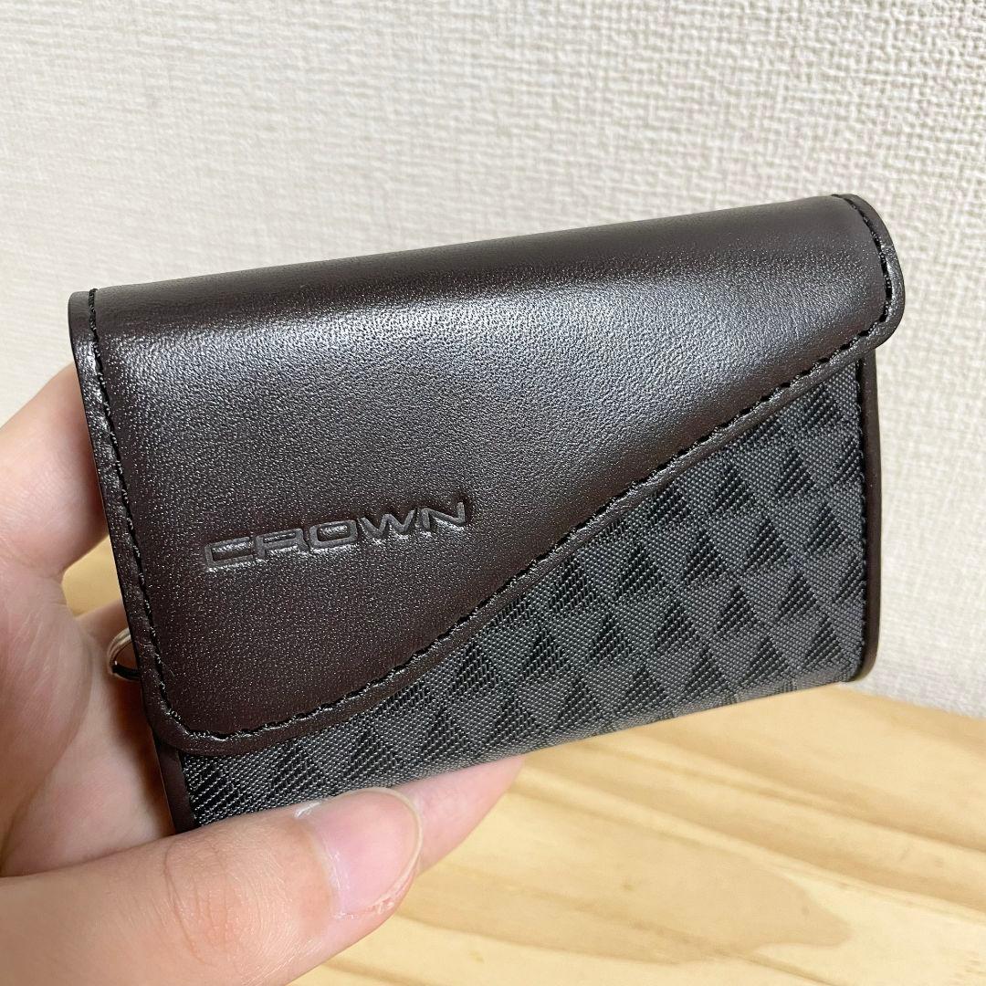 トヨタ純正キーケース クラウン 伝統工芸西陣織 ブラウン