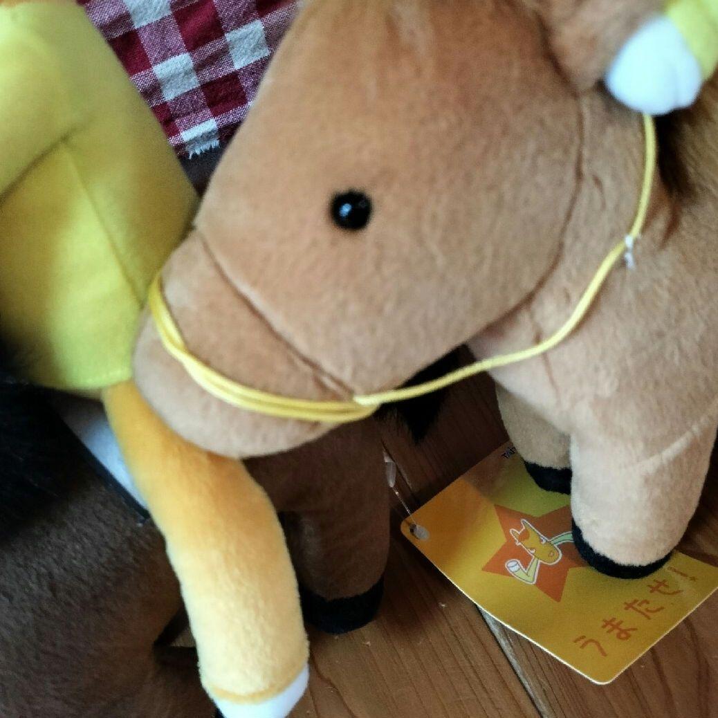 うまたせ！ うまたせ君 馬乗りぬいぐるみ 大井競馬場