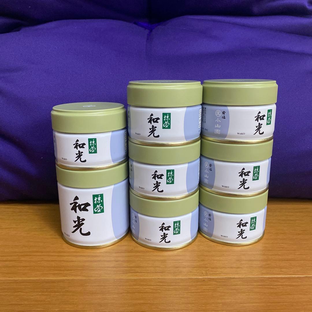 宇治 丸久小山園 抹茶 和光 缶入 40g 1缶 20g 7缶セット ①