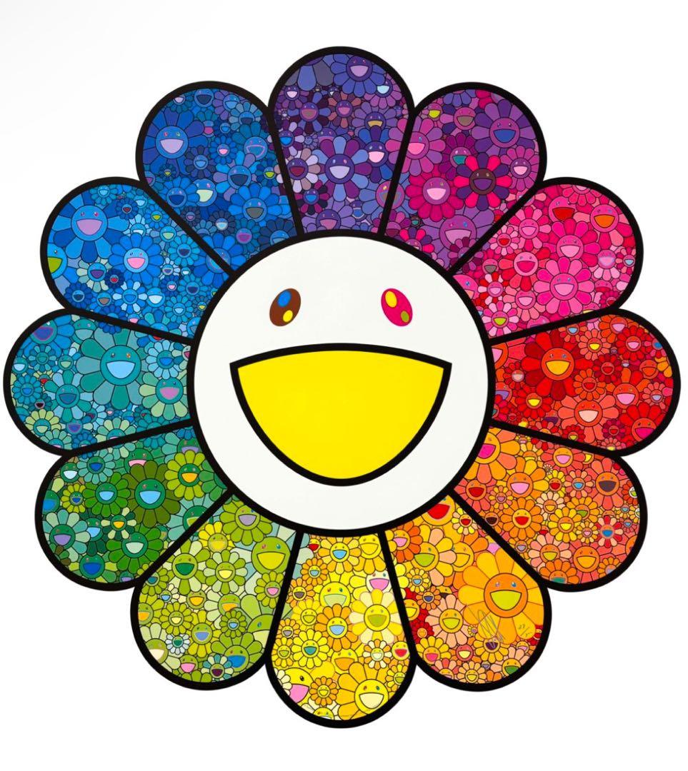 村上隆 お花がスパークル エディションプリント