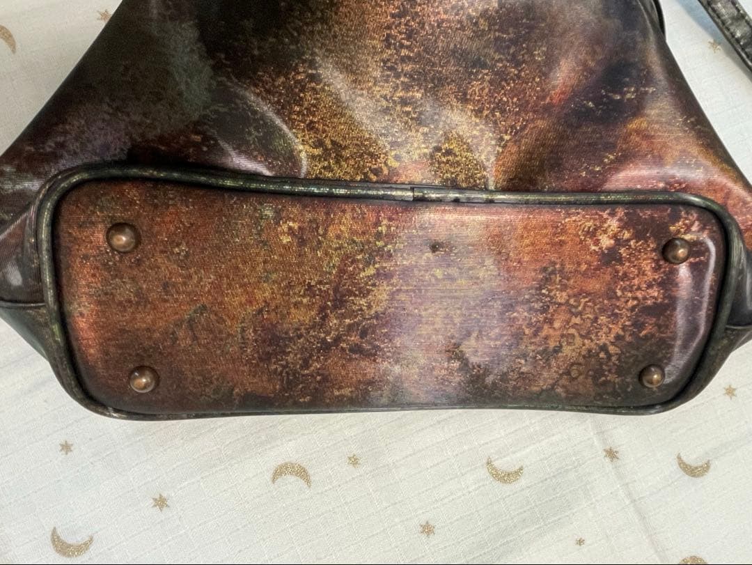 phg　ジャンポールゴルチェ Vサイバー　玉虫　ショルダーバッグ