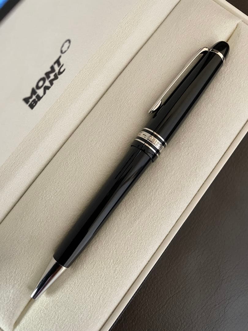 ◾️プラチナ◾️モンブラン ミッドサイズ◾️ボールペン◾️化粧箱、サービスガイド冊子付