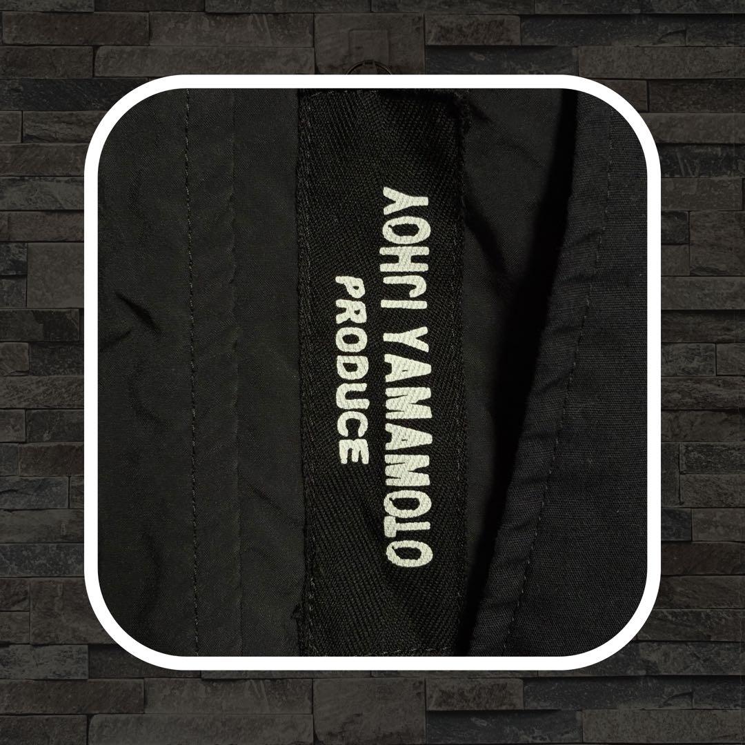 ヨウジヤマモトプールオム 17SS 異素材切替サルエルパンツ BLK/2