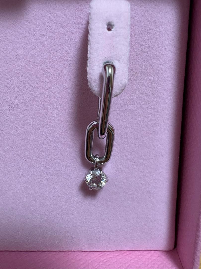 スワロフスキー　Constella ドロップピアス