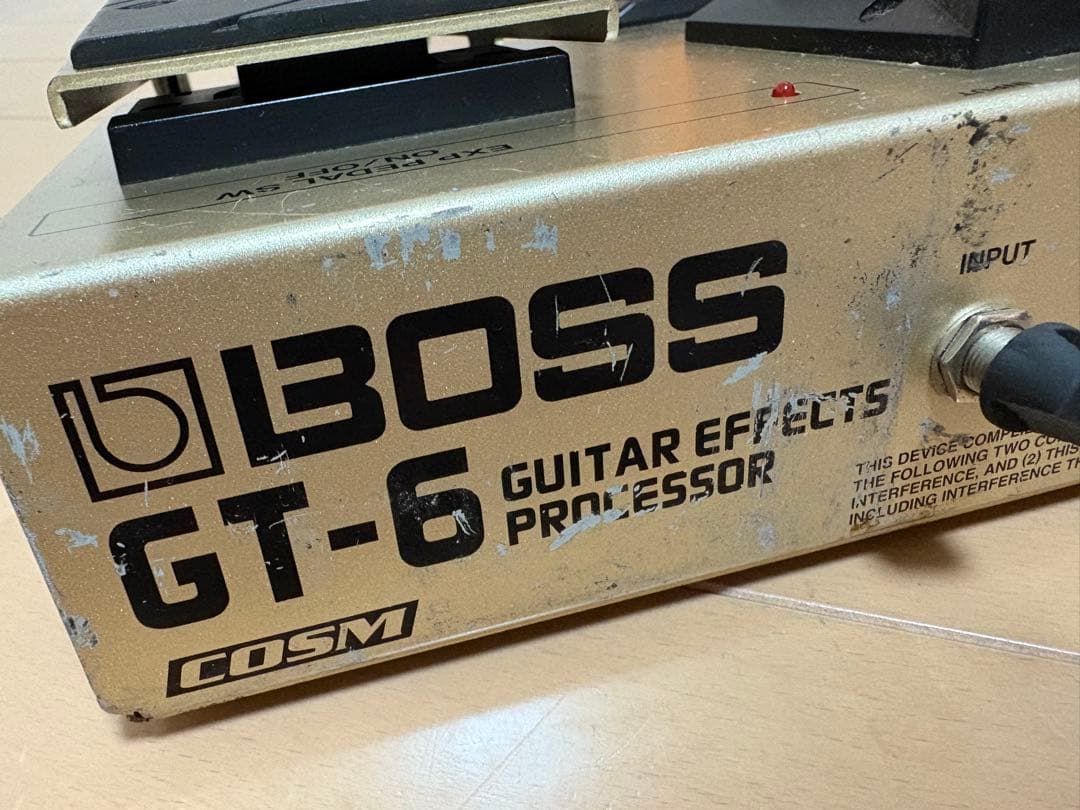 BOSS GT-6 マルチエフェクター