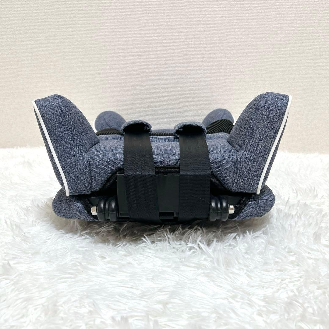極美品 日本育児 トラベルベスト ECプラス TV106デニム チャイルドシート