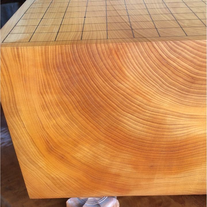 14 大幅値引　宮崎県小林市 本榧の六寸碁盤と碁笥碁石