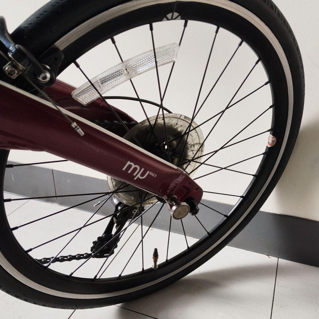 DAHON 折りたたみ自転車 ワインレッド