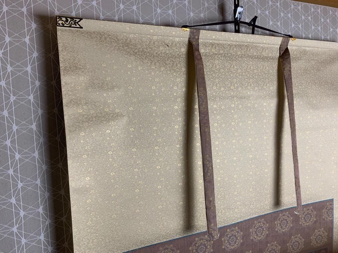 仏教美術 両界曼荼羅 胎蔵界 金剛界 大幅 双幅対 工芸掛軸 仏画883