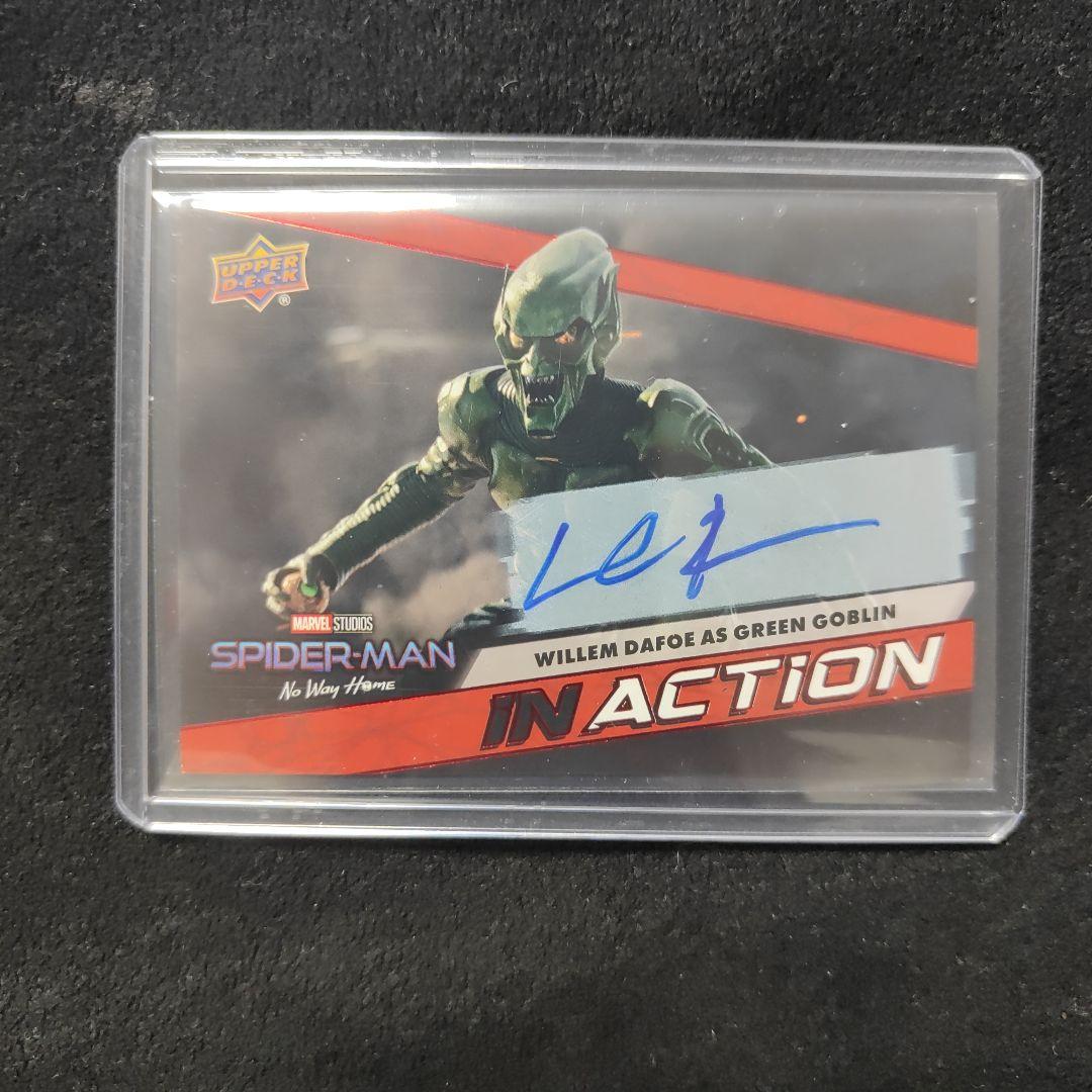 スパイダーマン　ノー・ウェイ・ホーム　グリーンゴブリン　サインカード