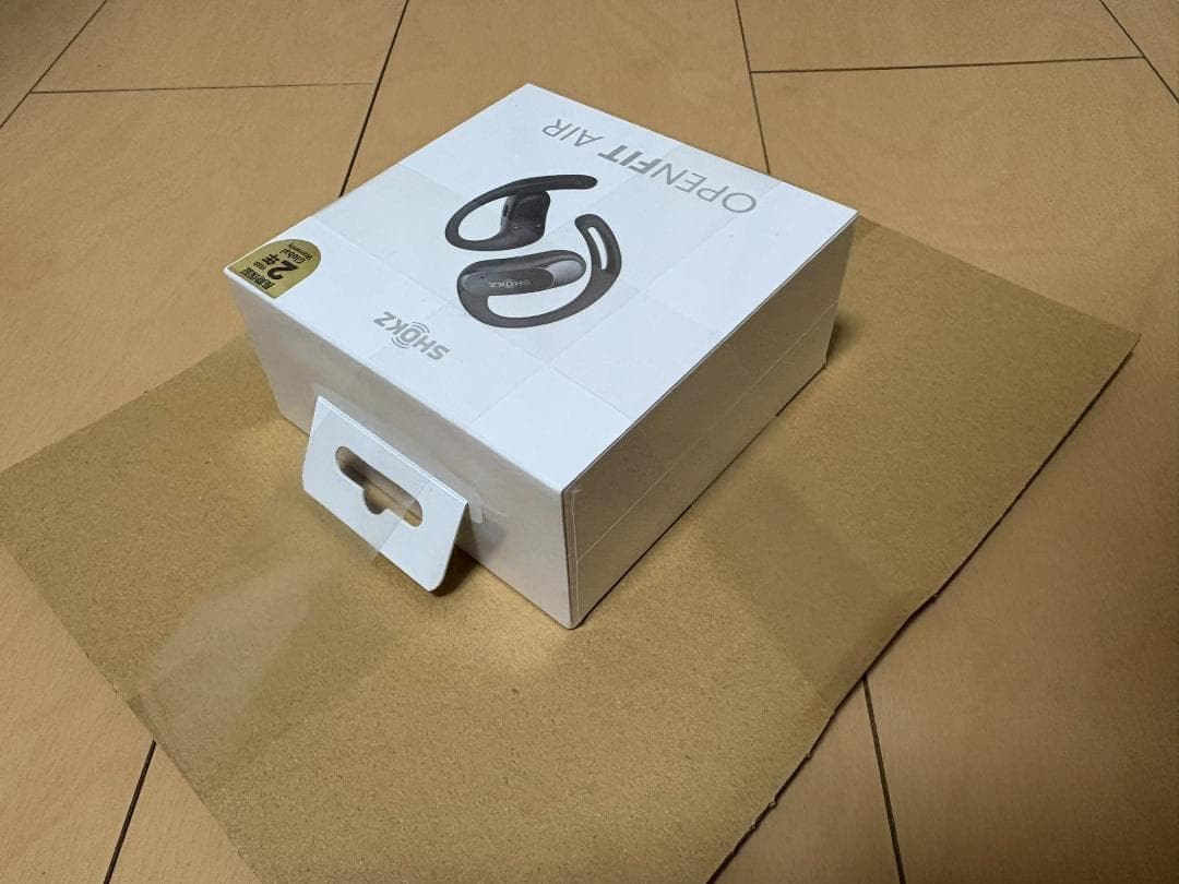 SHOKZ OPENFIT AIR ワイヤレスイヤホン 黒