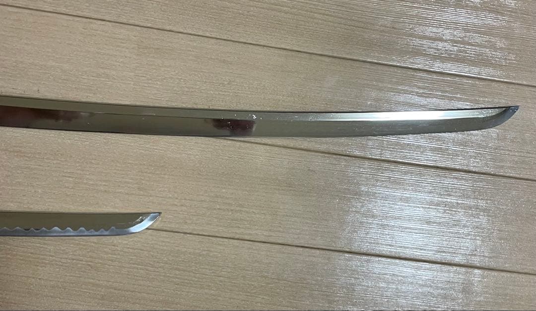模造刀　居合刀　白鞘　太刀　脇差　武具　y31