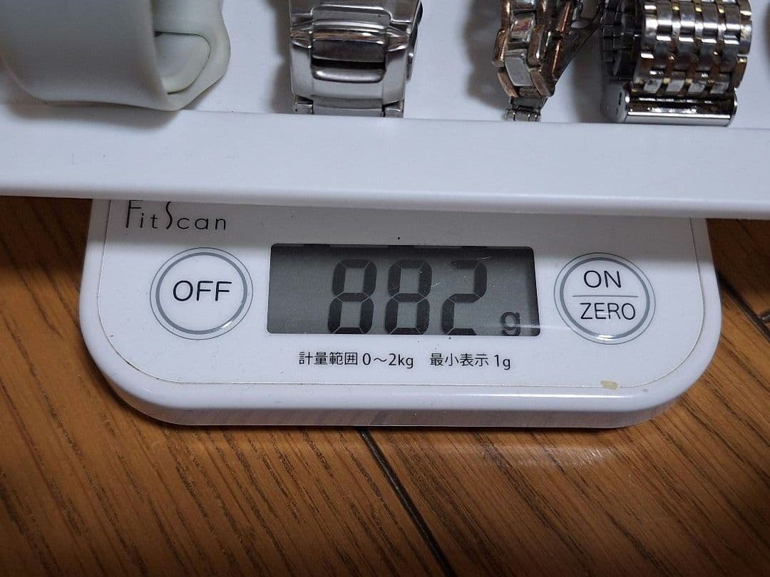 腕時計まとめ売り完全故障品部品取りリペア専用 1269g　状態悪いです❗