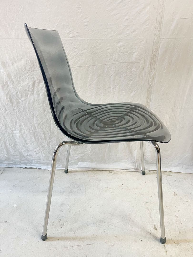 『Calligaris』カリガリス イタリア製　透明クリアーチェア　ポストモダン